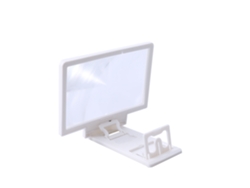 Lupa De Pantalla 3d Para Teléfonos Móviles, Protección Ocular, Aumento De 2-3x, Soporte Antideslizante, Plegable.