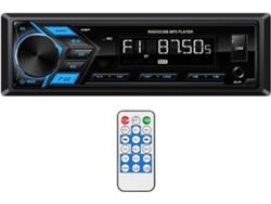 Reproductor Mp3 Para Coche Con Panel Desmontable, Sintonizador De Radio Fm Usb De 1 Din
