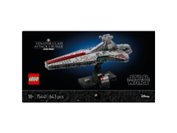 Lego® 75441 Star Wars: Crucero Clase Venator – Maqueta Adultos, Decoración, Nave De La República