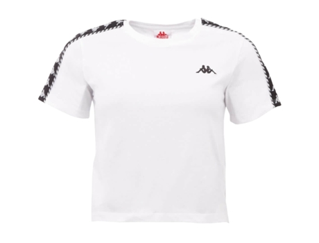 Camiseta KAPPA Mujer (Algodón - Blanco - S)