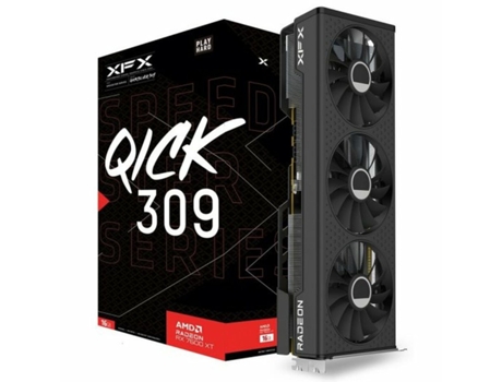 Tarjeta Gráfica XFX SPEEDSTER QICK309 BLACK AMD Radeon RX 7600 XT (GDDR6)