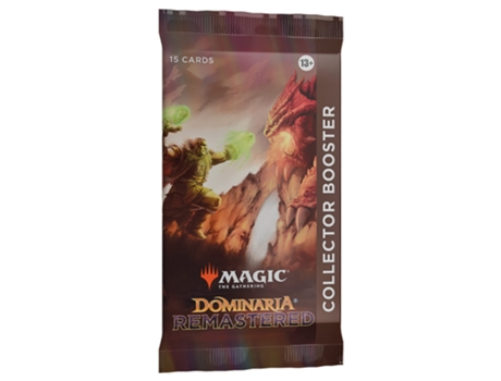 Magic The Gathering WIZARDS OF THE COAST Mtg dominaria remastered collector booster en (Edad Mínima Recomendada: 14 años)