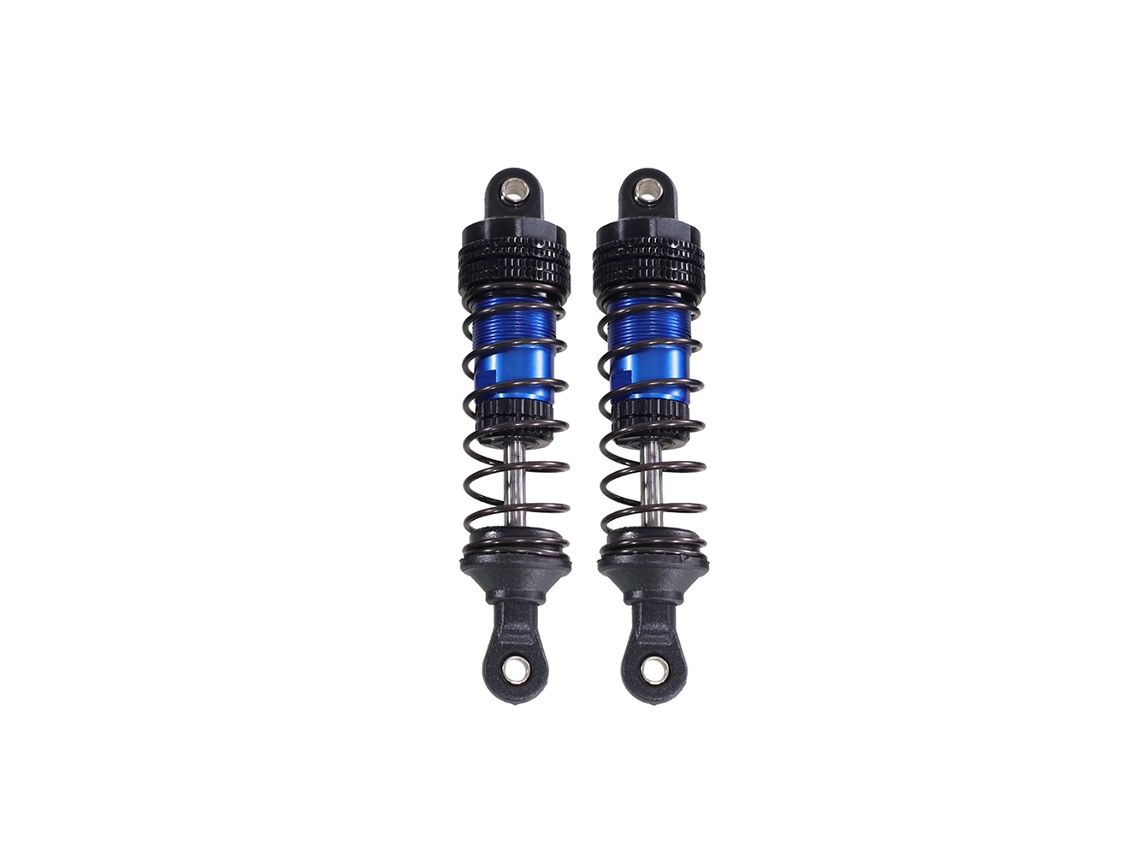 Amortiguador De Aceite Metálico Mejorado Gold80mm2pcs Wltoys 144001-02 144010 124007-124019 Mjx 14301-14302 16207-16210