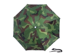 Chapéu Guarda-chuva Dobrável Impermeável Para Adultos Ideal Para Pesca E Atividades Ao Ar Livre Camuflagem