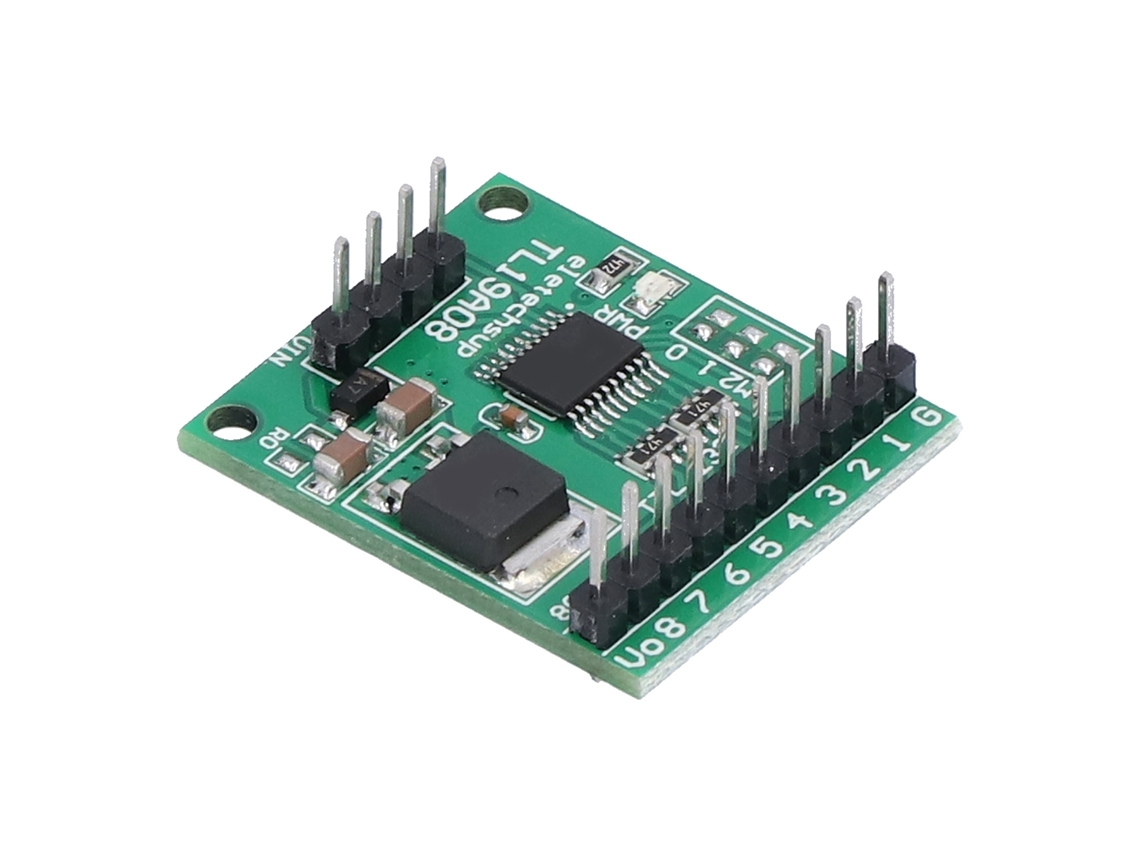 Módulo De Placa De Control Io 8 Canales Rtu Uart Ttl232 Con Pin De 12 V Cc Tl19a08