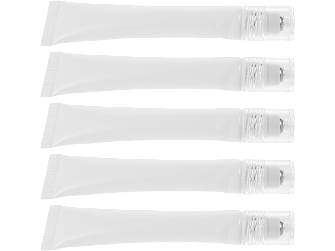 Botellas Roll-on Recargables Ciieeo, A Prueba De Fugas, 20 Ml, Paquete De 5, Tubos De Viaje Exprimibles, Plástico