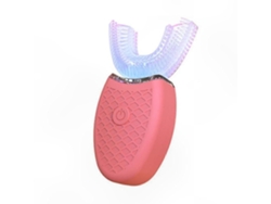Cepillo de dientes eléctrico de silicona en forma de U de GOKOCO para blanqueamiento y cuidado dental en adultos.