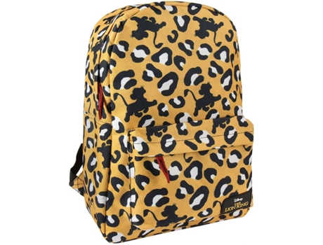 Mochila EL REY LEÓN (Amarillo - Poliéster - 44x30x18 cm) Worten.es