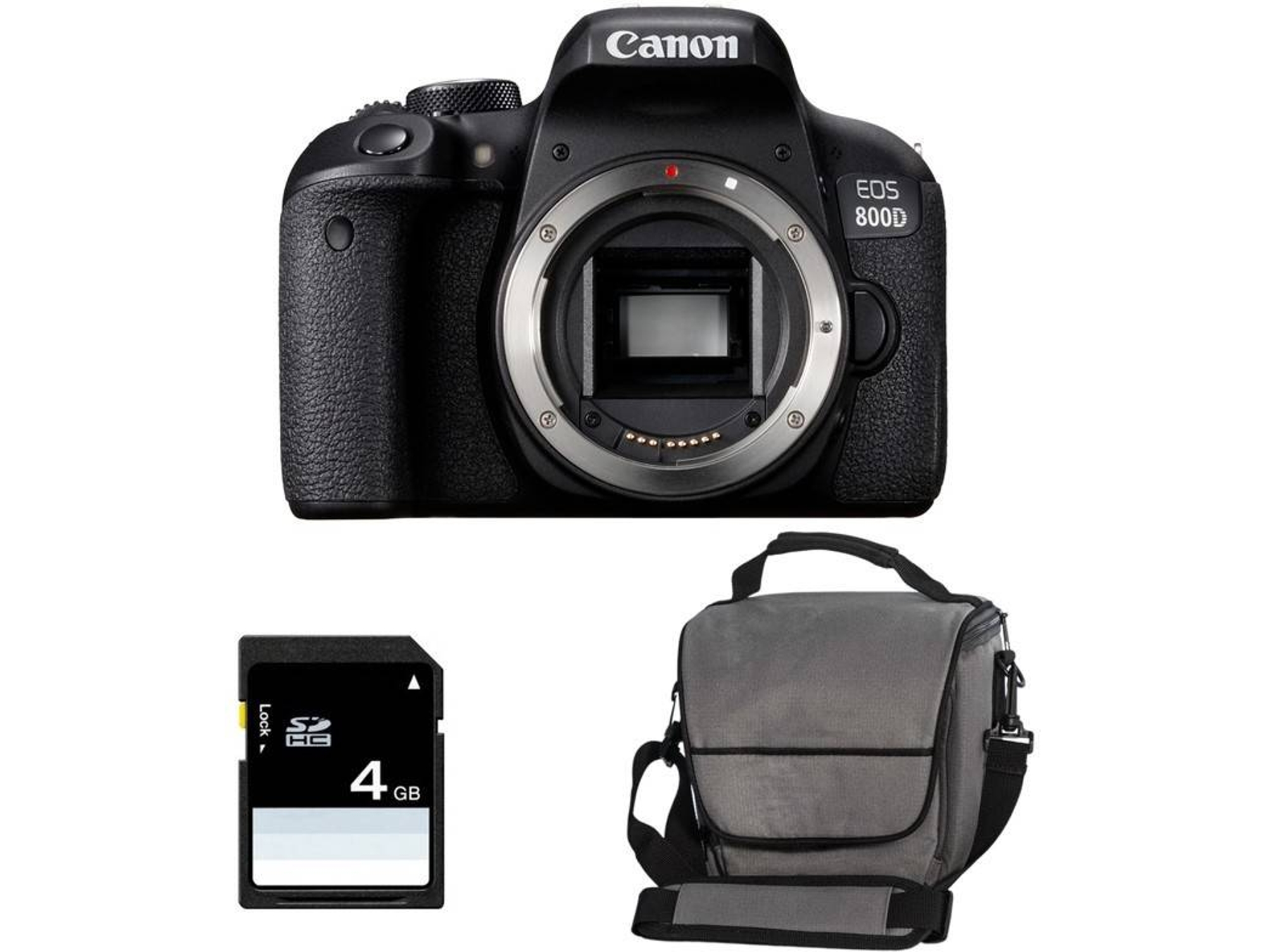 Kit Cámara Réflex CANON EOS 800D+ Bolsa + SD 4Go