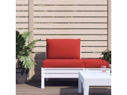 Cojines para muebles de palets, 2 unidades, tela Oxford roja HARLANV1
