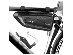 Bolsa triangular para bicicleta de montaña/BMX IPX8, color negro, Yizhood