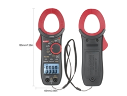 Multímetro Digital De Pinza Njty 328d True Rms De 600 A Con Rango Automático Para Voltaje Y Temperatura Ca/cc