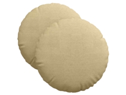 Cojines para asiento, 2 unidades, gris verdoso, Ø 40 cm, HARLANV1