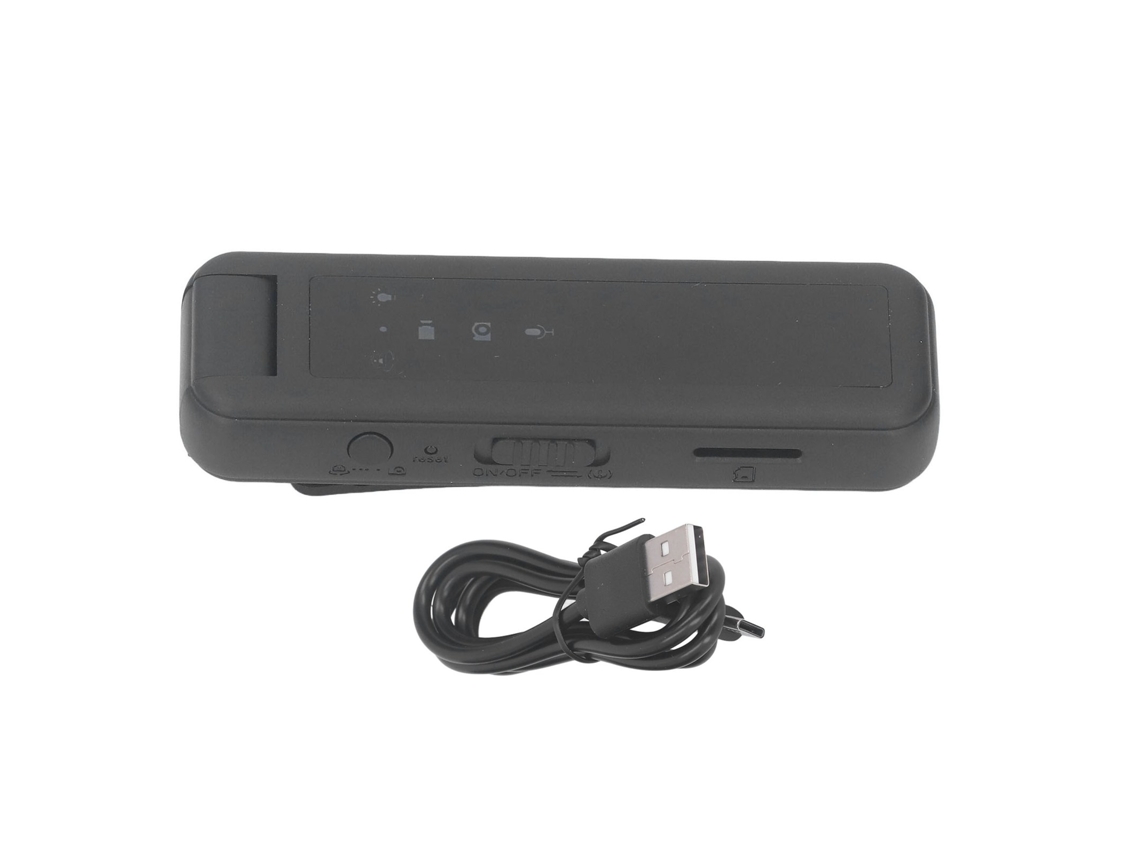 Grabadora De Voz Portátil Con Cámara 1080p, Visión Nocturna, Lente Giratoria De 180°, Batería De 600 Mah, Mini Grabadora De Vídeo Para Techo.