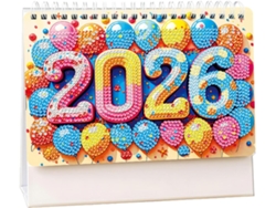 Calendario Brillante De 2026 Con Seguimiento De Fechas Simple Y Brillante - Diseño En