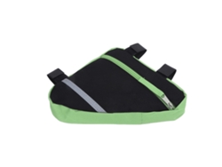 Bolsa triangular para bicicleta S/BRAND, nailon, resistente, verde