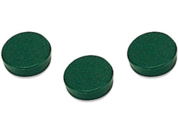 Conjunto de 10 Imanes BI-OFFICE (Verde - 30mm)