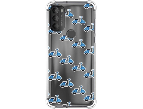 Carcasa Motorola Moto G71 5G TUMUNDOSMARTPHONE Dibujos Antigolpes Scooter Multicolor