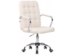 Silla de Escritorio DUDECOR (Acero - Beis)