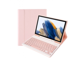 Funda con teclado para Samsung Galaxy Tab S9 de 11 pulgadas X710/716b, rosa Digitallab