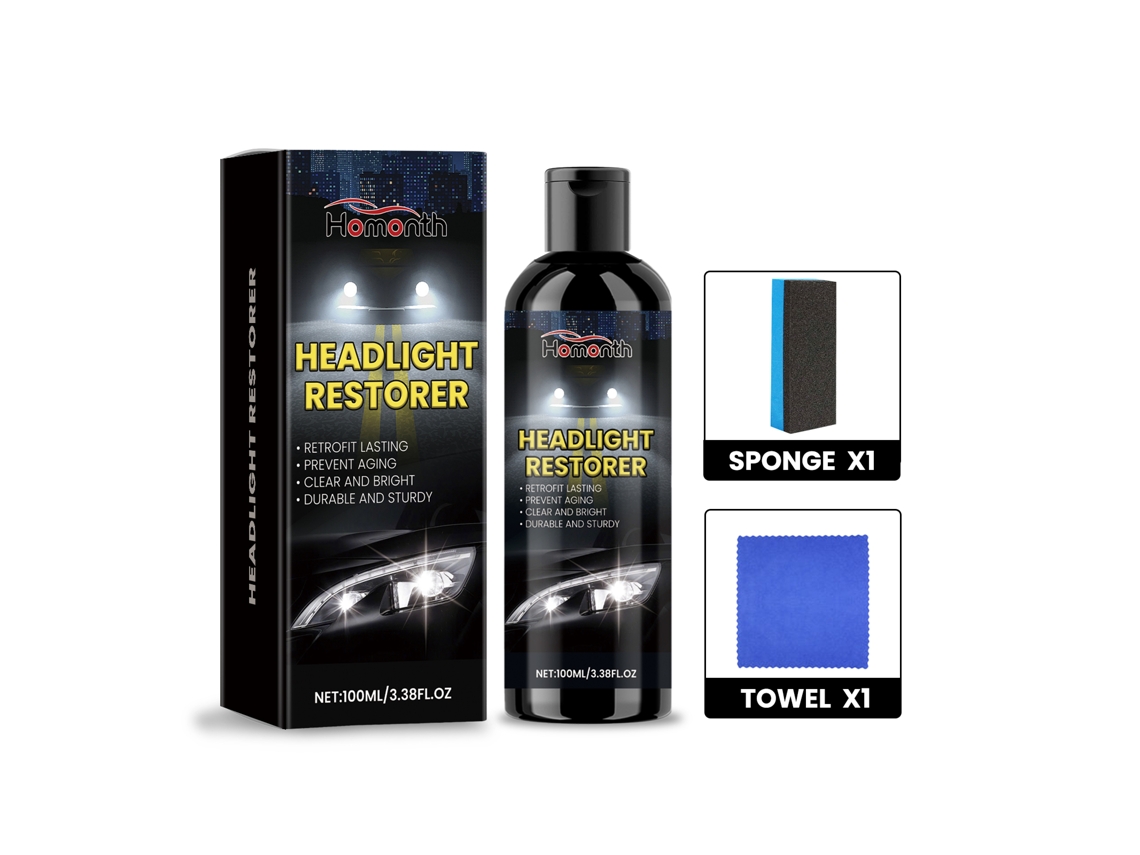 Líquido para reacondicionar y reparar faros de automóviles 1