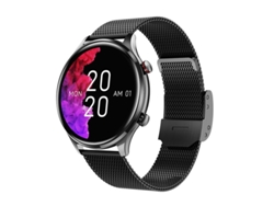 Reloj inteligente con llamadas Bluetooth, múltiples modos deportivos, reproducción de música y diseño moderno en negro Yizhood