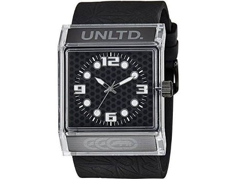 Reloj MARC ECKO Hombre (Silicona - Negro)