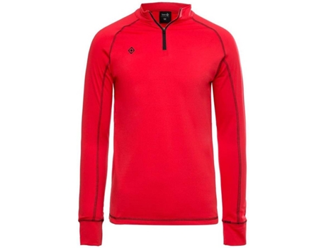 Abrigo Polar para Hombre IZAS Isar Rojo para Montaña (S)