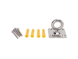 Gancho En U De Acero Inoxidable M8 Para Hamaca Y Silla Colgante De Pared/techo, Resistente, Soporta Hasta 250 Kg.