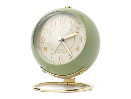 Alarma de cabecera convexa de 3,5 pulgadas, reloj despertador silencioso creativo, luz nocturna personalizada, reloj para estudiantes HHZ