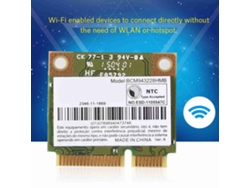 Tarjeta Wi-Fi Bluetooth 2.4/5G de doble banda para Intel (Bluetooth, conectividad Wi-Fi de doble banda)