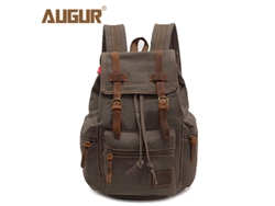 Bolsa De Lona (mochila Con Almacenamiento Para Computadora) Mochila Retro Para Hombres Aoge Mochila Escolar Para Estudiantes Transfronteriza Europea Y Estadounidense En Stock