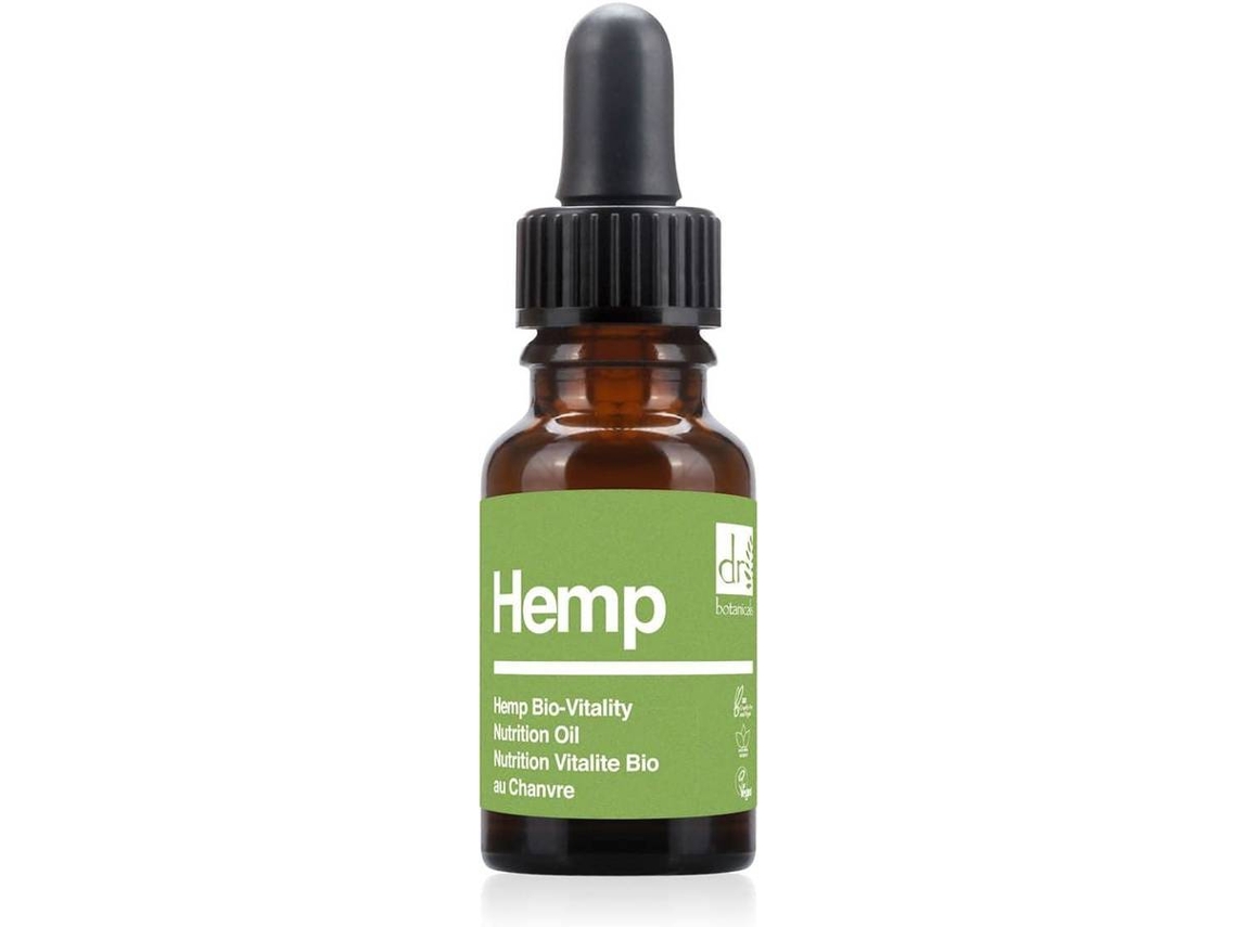 Aceite Facial DR BOTANICALS Hemp Bio-Vitality Nutrition Oil (15 ml)