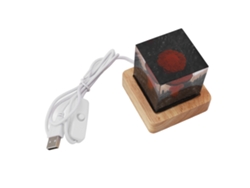 Lámpara ambiental 2026 con forma de hongo y explosión nuclear, luces rojas, USB 5V para decoración de dormitorio y sala de estar.
