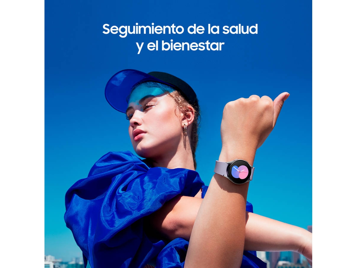 Smartwatch SAMSUNG Galaxy Watch 5 44mm LTE Plateado Worten.es