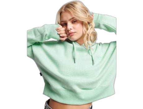 Sudadera con capucha court femme SUPERDRY Vintage Logo (M)