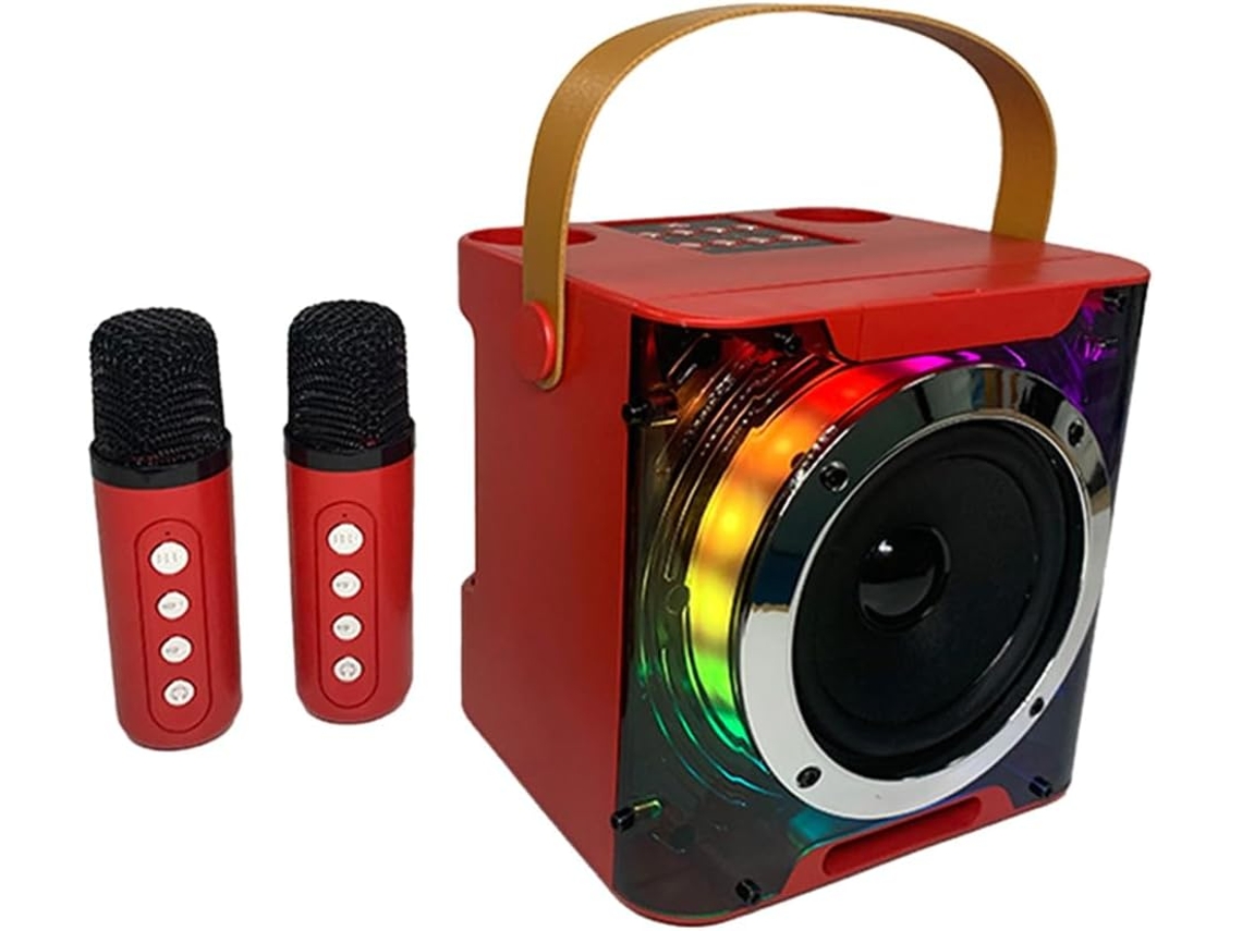 Altavoz Bluetooth Estéreo De Alta Potencia Para Karaoke Sin Subwoofer