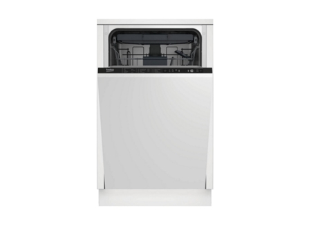 Lavavajillas Integrable BEKO BDIS161E0Q (11 Cubiertos - 44.8 cm - Panel Negro)