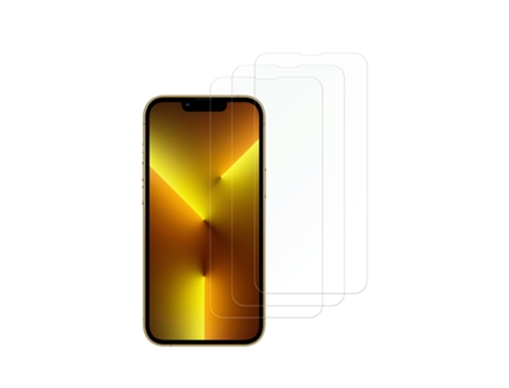 Conjunto de Protectores de Pantalla para iPhone 13 Mini EKO Vidrio Templado Transparente (3un)