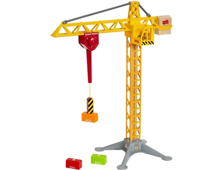 Jogo de Mesa BRIO Light Up Construction Crane (3 Anos)