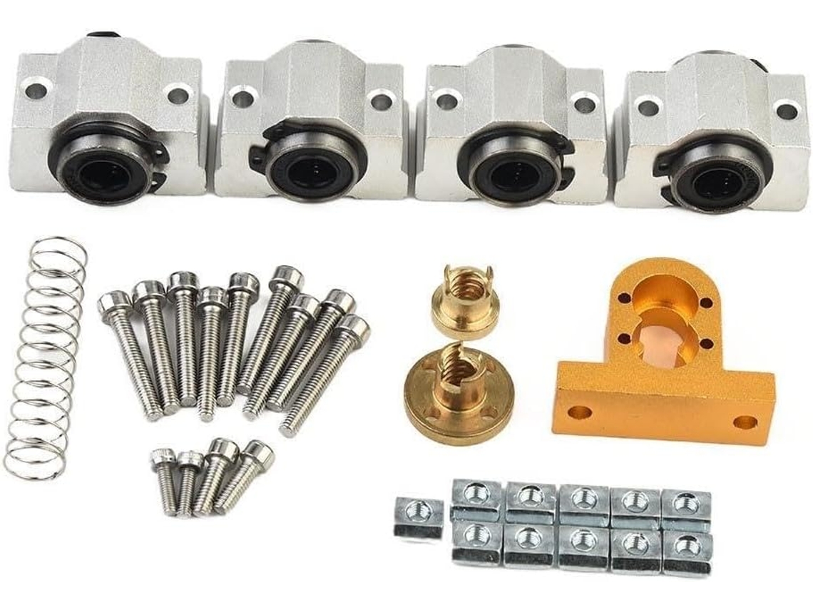 Kit 3018 3018 10 Mm/12 T8, Kit De Actualización Del Eje X Cnc Pro Para Enrutador Pro,