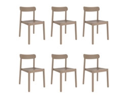 GARBAR ELBA Set 6 Silla Interior Exterior Arena