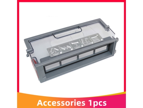Caja de polvo recolector de basura/filtro Hepa para Ecovacs Deebot OZMO 920 950 repuestos de aspiradora robótica
