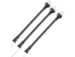 3 Lámparas Modelo Farola Mesa Arena Mini Lámparas Jardín