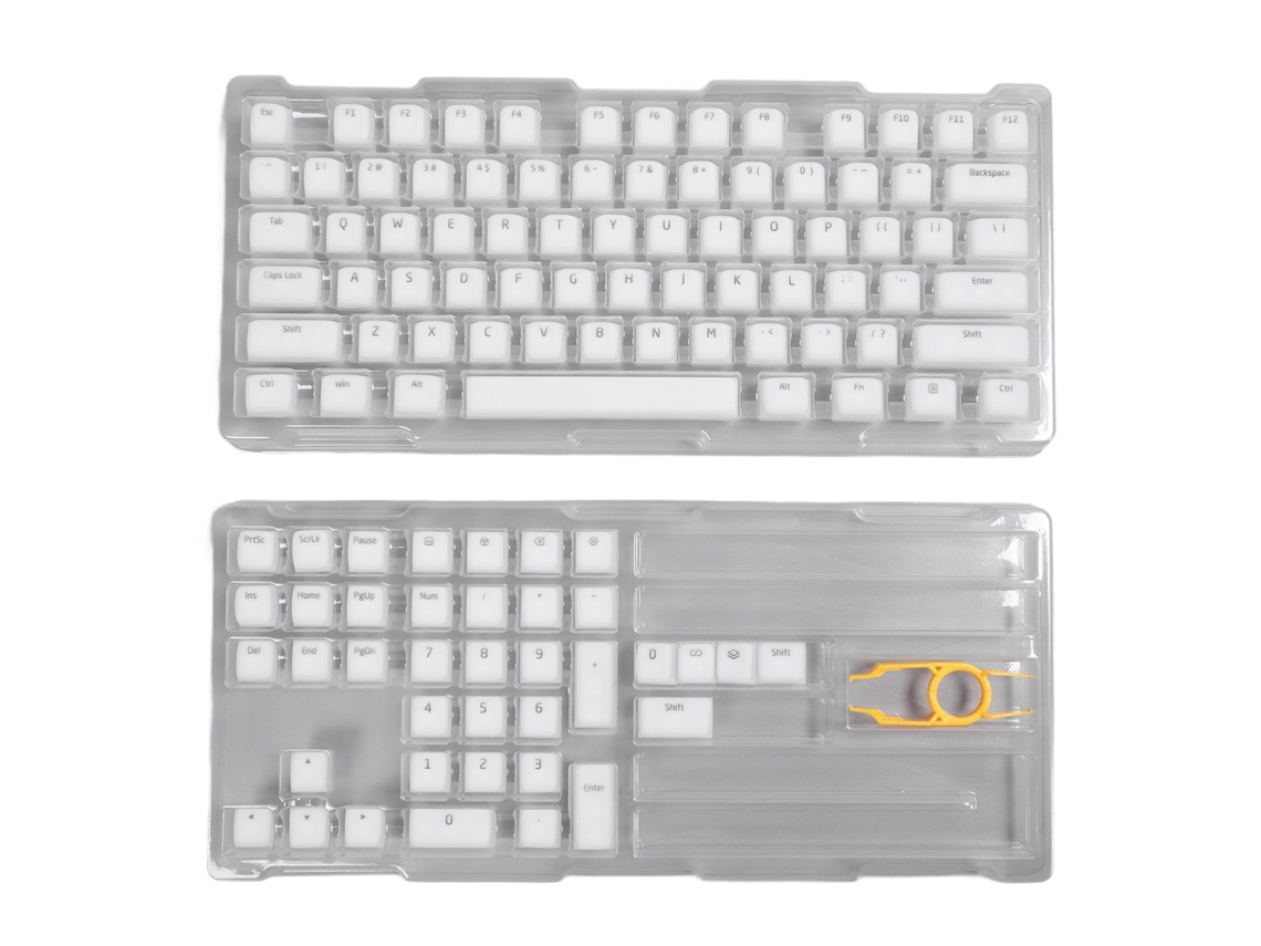 Teclado mecánico Baoj-2026novocaps PBT con 113 teclas
