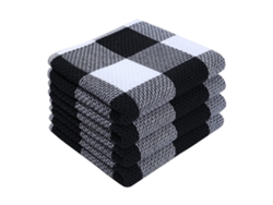 Juego de paños de cocina Kofihety absorbentes sin negro (33x71cm)
