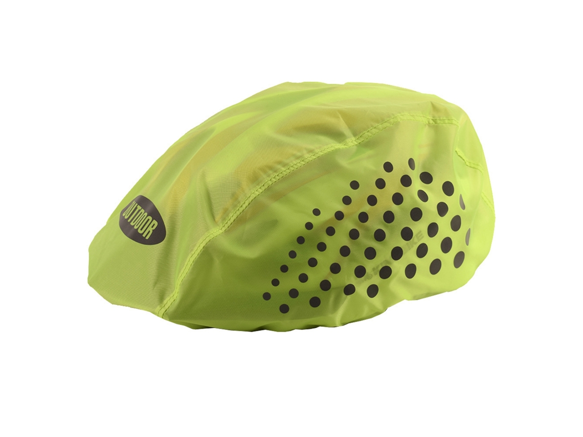 2026-cubierta Para Casco Impermeable Reflectante Poliéster Anti-polvo Portátil Verde Fluorescente Alta Visibilidad