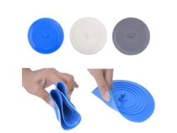 Tapón de silicona para bañera Jortmrd de 6 pulgadas (paquete de 3)