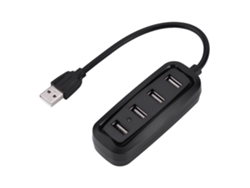 Vention Concentrador De 4 Puertos Usb 2.0 De Alta Velocidad De 0.15m, Adaptador Divisor Otg