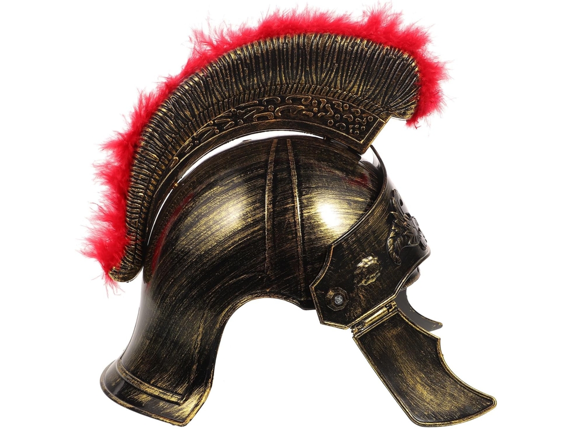 Casco Espartano Romano Clásico, De Plástico Ligero Y Cómodo, Para Adultos Y Adolescentes.